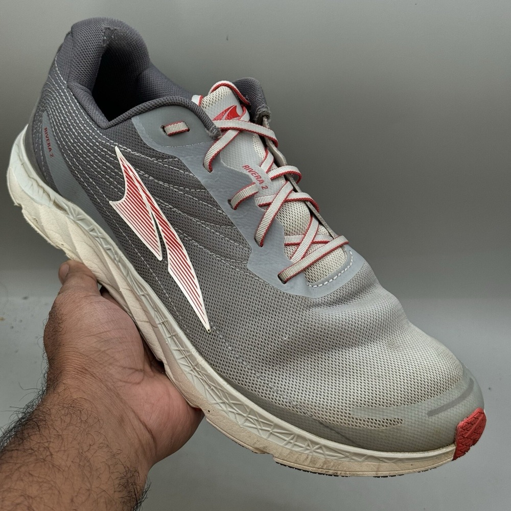Altra Rivera2  Men Size 12 Road AL0A547G229  Grey Running Shoes Sneakers